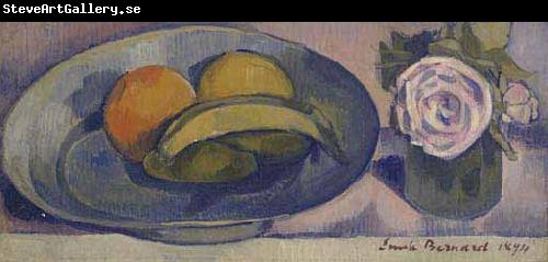 Emile Bernard Nature morte a la banane